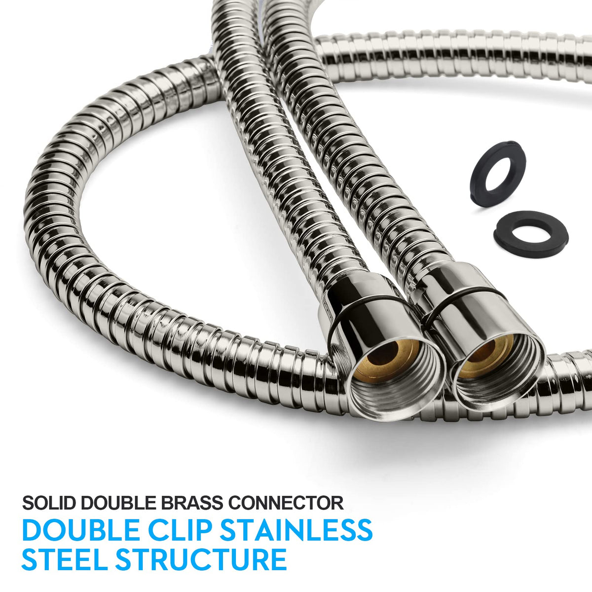 Blissland brushed nickel installation showcasing a sleek, corrosion-resistant finish.