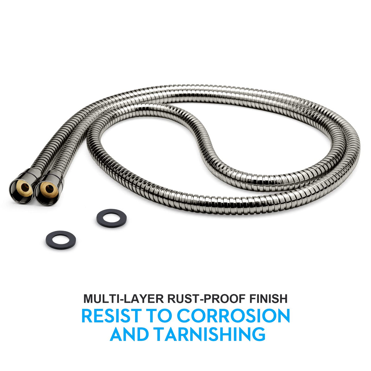 Blissland in-use shower hose delivering reliable performance during routine rinsing.