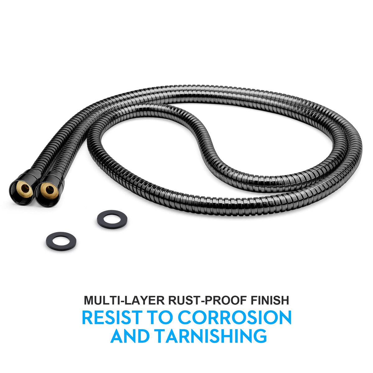 Blissland washers included for easy hand-tight installation