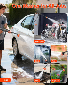 Blissthrill EnduringOrange washer portable design for easy handling