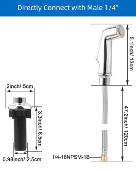 Blissvent Moen/Delta adapter kit enabling versatile faucet compatibility