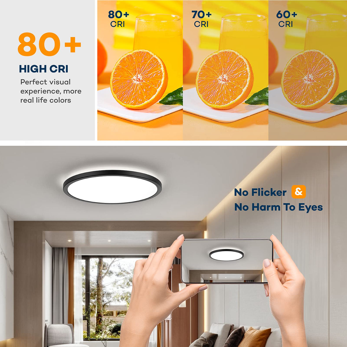 BLNAN easy installation with built-in wiring guide and safety shell