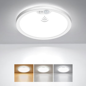 BLNAN motion-sensor ceiling light round 8.7-inch delivers soft ambient hallway illumination.