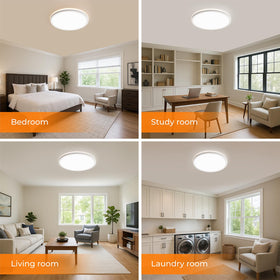 BLNAN two-pack setup for evenly distributed light in small spaces.