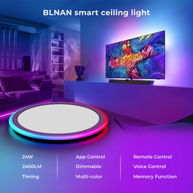 BLNAN ultra-thin ceiling light ideal for low ceilings and space-saving design