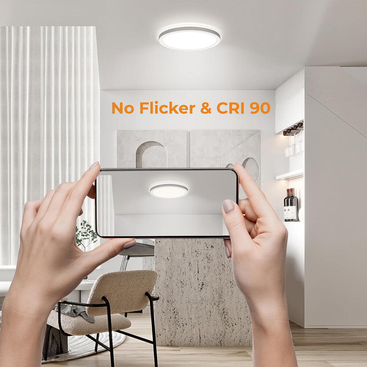 BLNAN warm to cool lighting for versatile ambiences.
