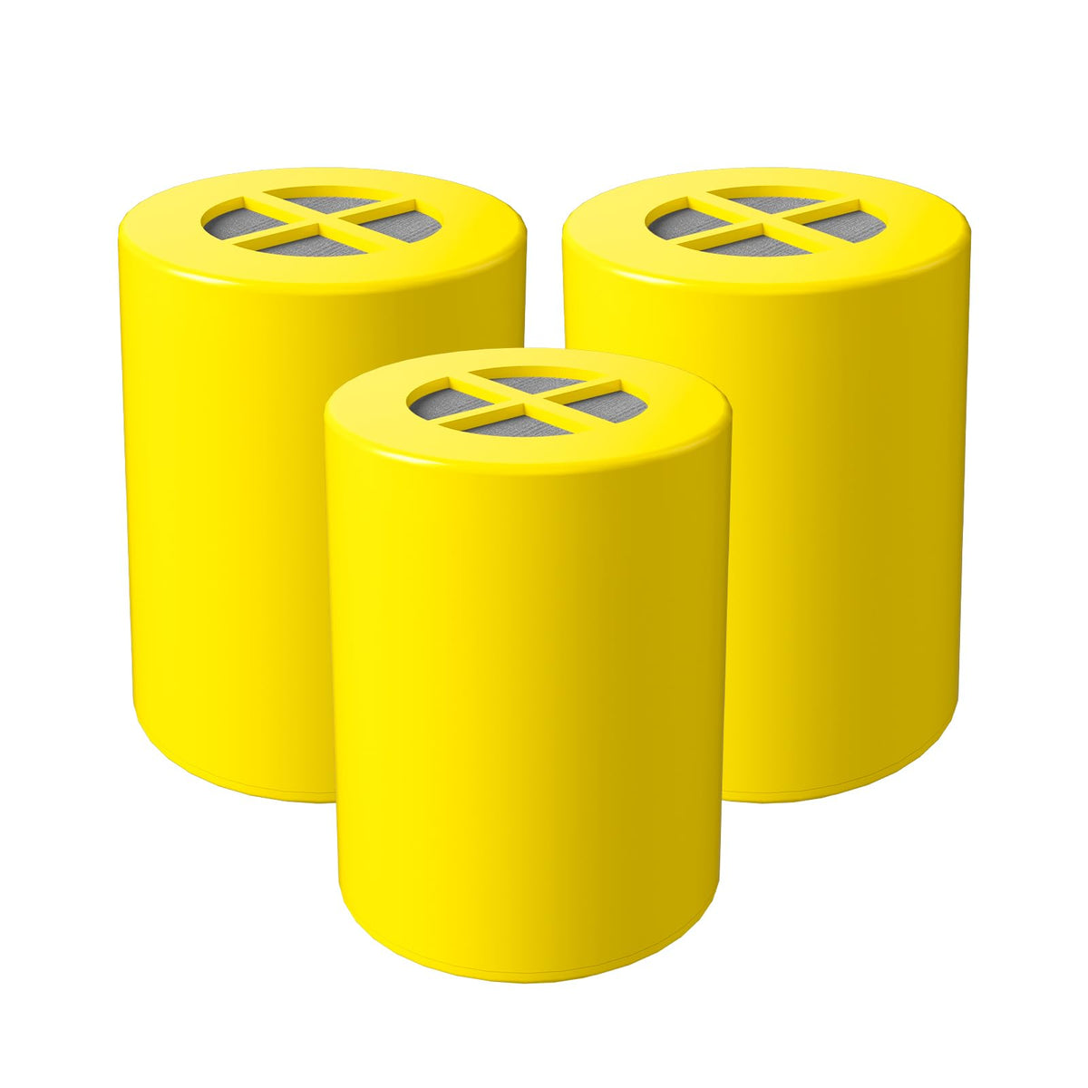 BLOTMS replacement filter for Afina showerhead, 3-pack, cleanses water for smoother showers.