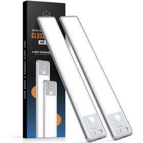 BLS 10-inch under-cabinet light illuminating a countertop with even brightness