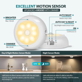 BLS light on stairs delivers automatic illumination for easier steps.