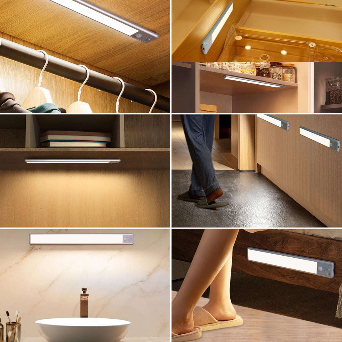 BLS night-light use under cabinets or shelves