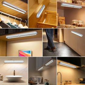 BLS T01L adjustable beam angle focuses light on shelves.
