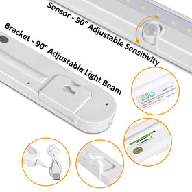 BLS T01L installation is quick with screws or 3M sticker.