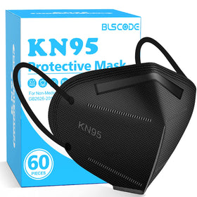 BLScode KN95 60-pack display for bulk storage and easy access