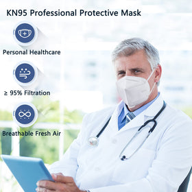 BLScode KN95 packaging designed for sanitary, on-the-go use
