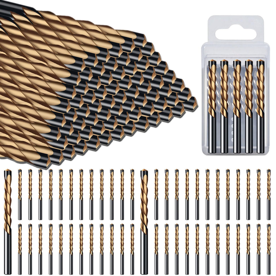Blu7ive 1-8 inch HSS drywall router bit cutting for clean openings.
