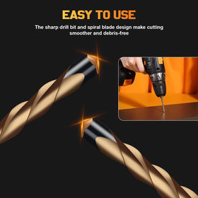 Blu7ive 50-piece drywall bit set for continued project momentum.