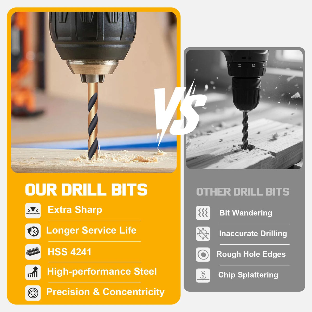 Blu7ive rust-proof plastic storage case keeps bits organized on site.