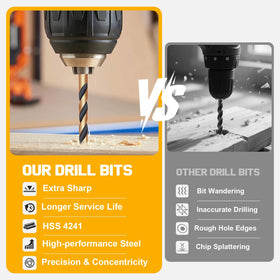 Blu7ive rust-proof plastic storage case keeps bits organized on site.