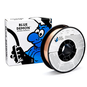 Blue Demon ER70S6 wire spool 11 lb for steady feed and clean welds.