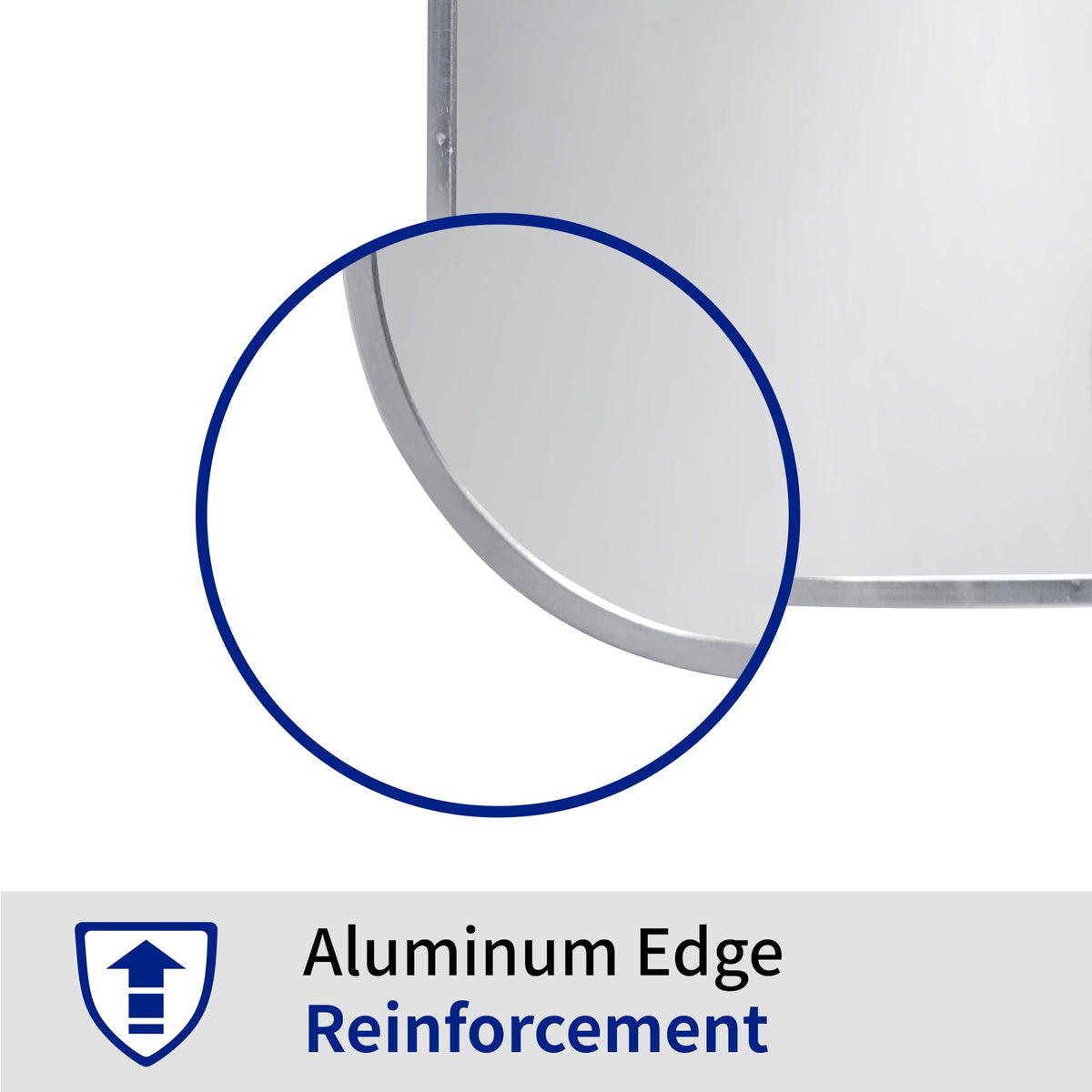 Blue Eagle FC48 visor with aluminum-edge reinforcement for added strength.