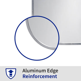 Blue Eagle FC48 visor with aluminum-edge reinforcement for added strength.