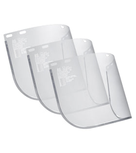 Blue Eagle FC48 faceshield visor, clear view for precise tasks.