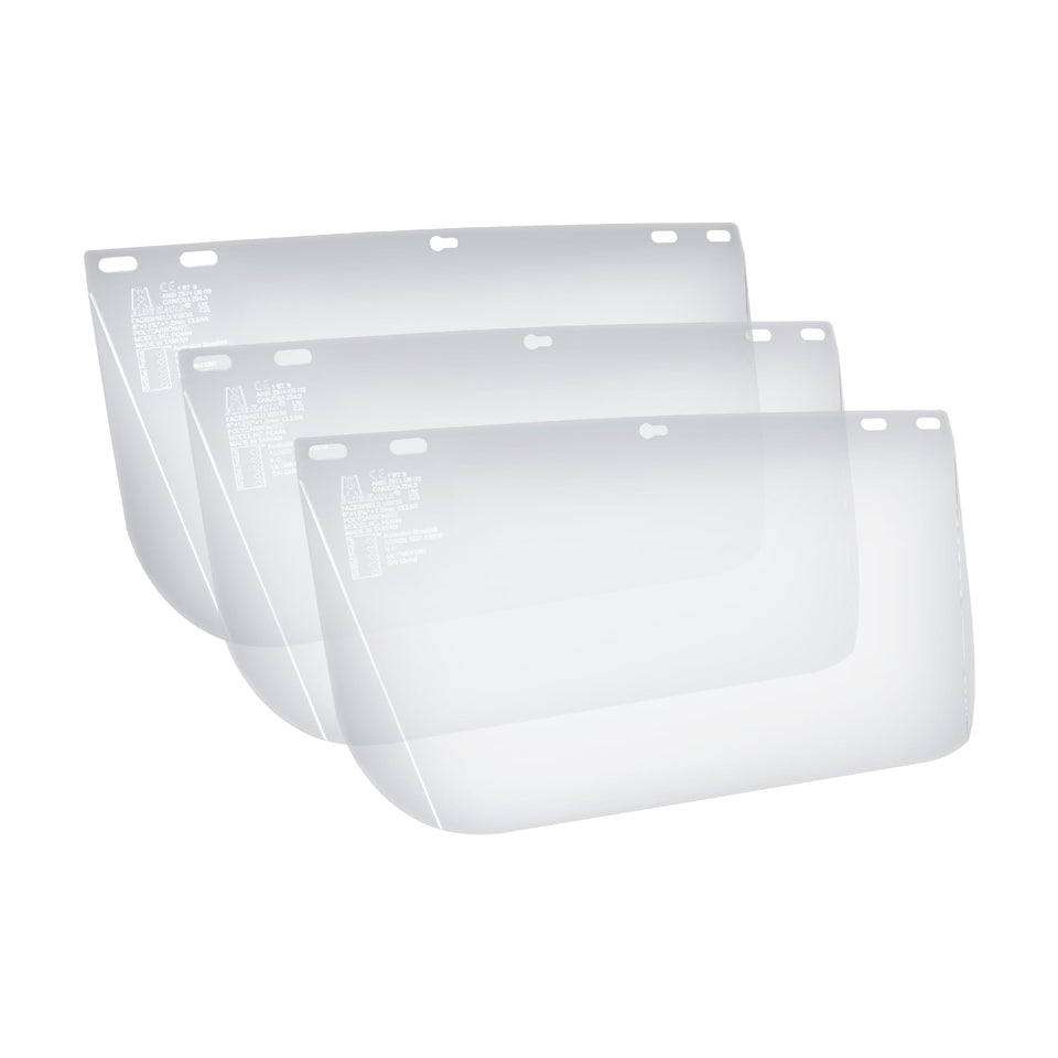 Blue Eagle FC48N visor in clear view with excellent optical clarity for precise work.