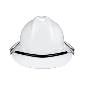 Blue Eagle full-brim hat shield setup in rugged work environments.