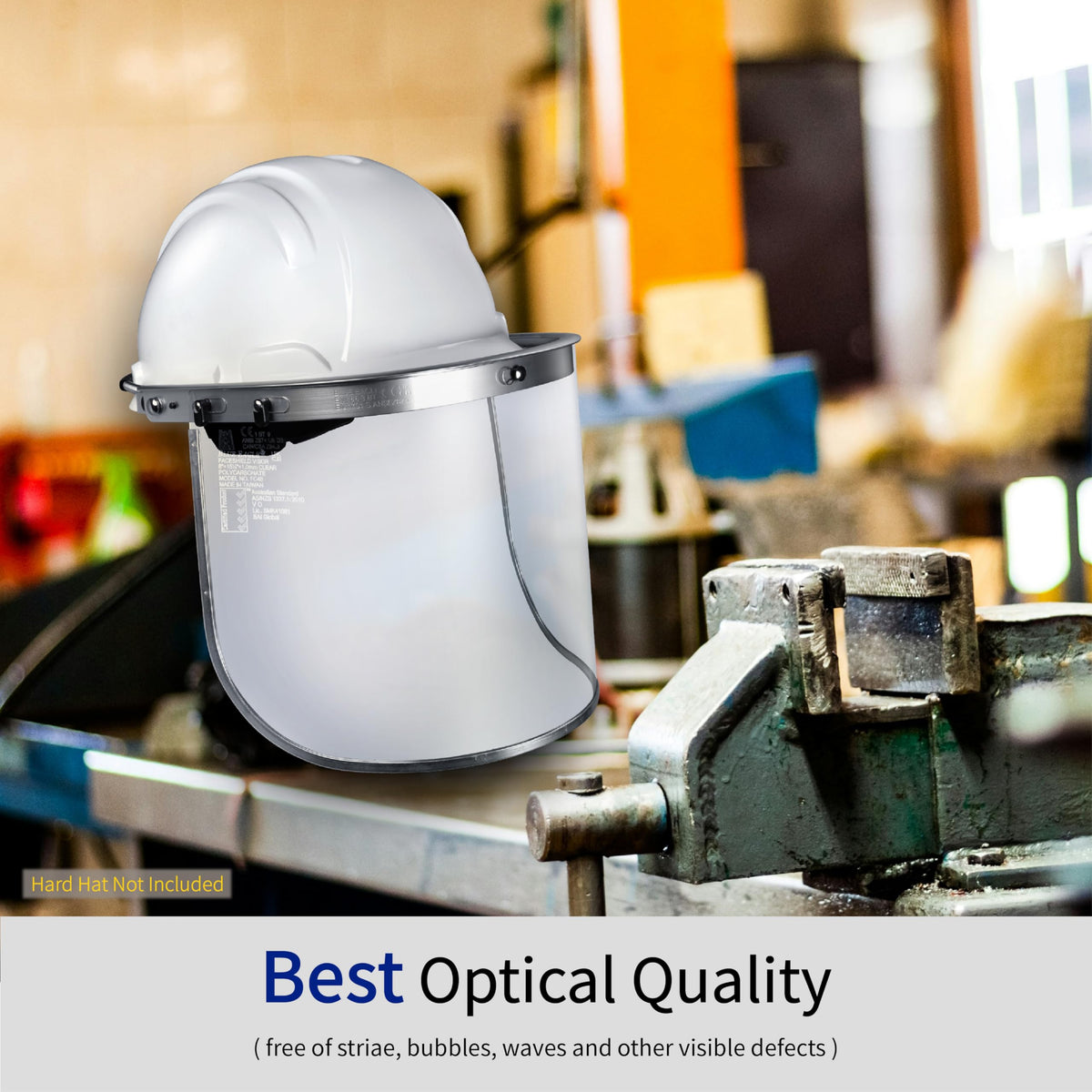 Blue Eagle replacement visor included provides ongoing visual protection