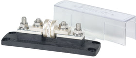 Blue Sea Systems 5502 fuse block top view, fast protection for DC circuits