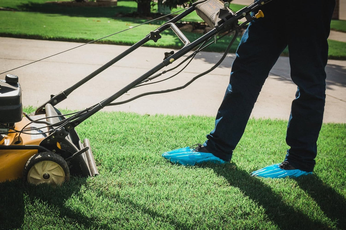 Blue Shoe Guys latex-free non-toxic construction for safer environments