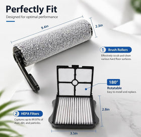 Bluearks compatible with S5 Pro 2 extends vacuum versatility.