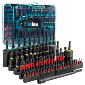 Bluebow 80PSC magnetic impact nut driver set with secure fastener grip