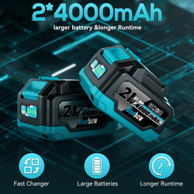 Bluebow three-speed settings for precise driving and loosening