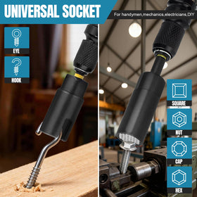 Bluebow universal socket offers adaptable grip for irregular fasteners