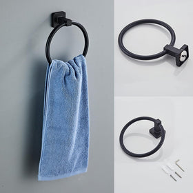 Bluebyrne wall mount set shown as a coordinated bathroom hardware collection.