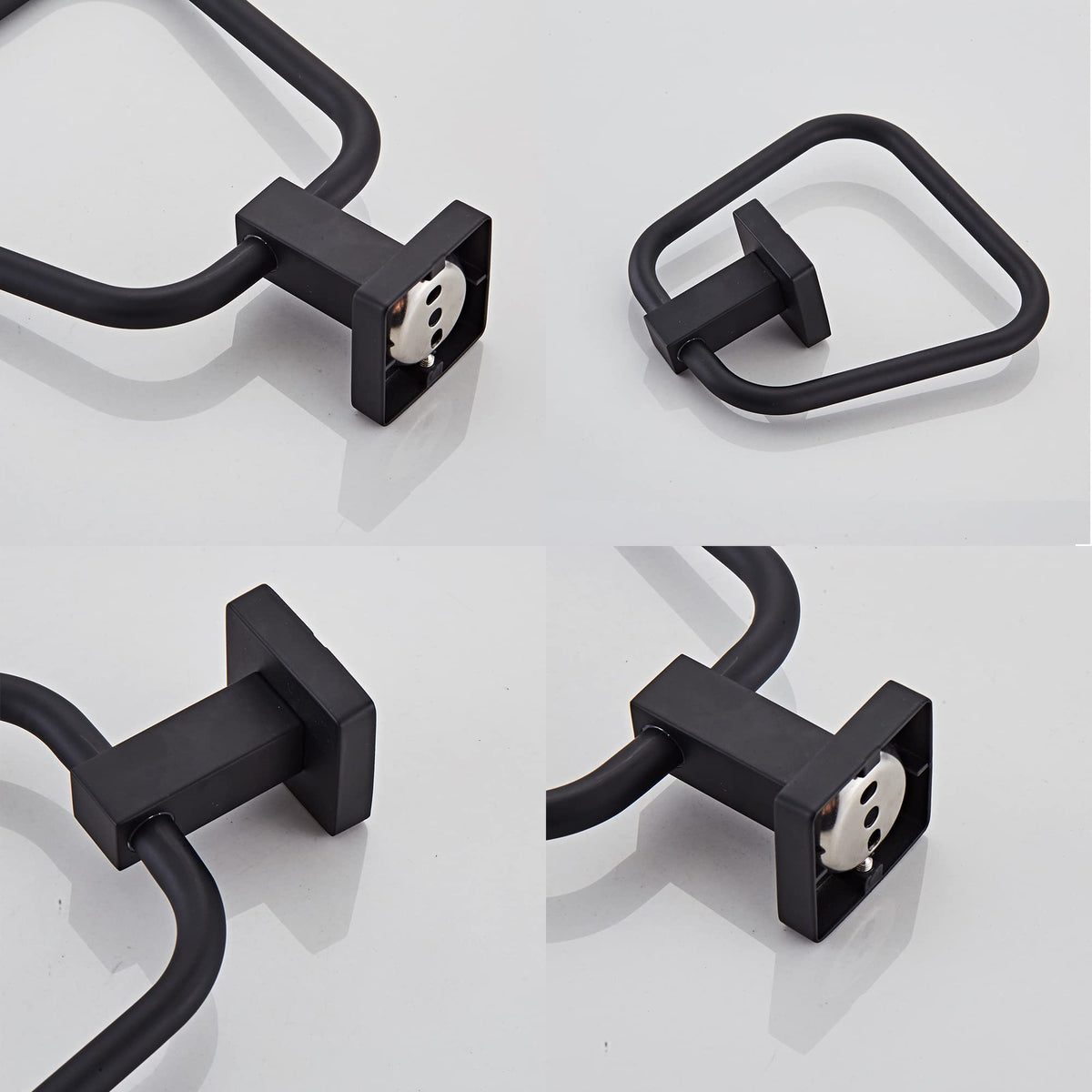 BlueByrne towel rings suit bathrooms, kitchens, laundry rooms, and entryways.