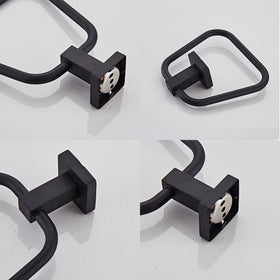 BlueByrne towel rings suit bathrooms, kitchens, laundry rooms, and entryways.