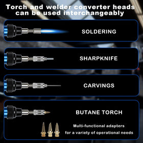 BlueFire six interchangeable heads for versatile project options