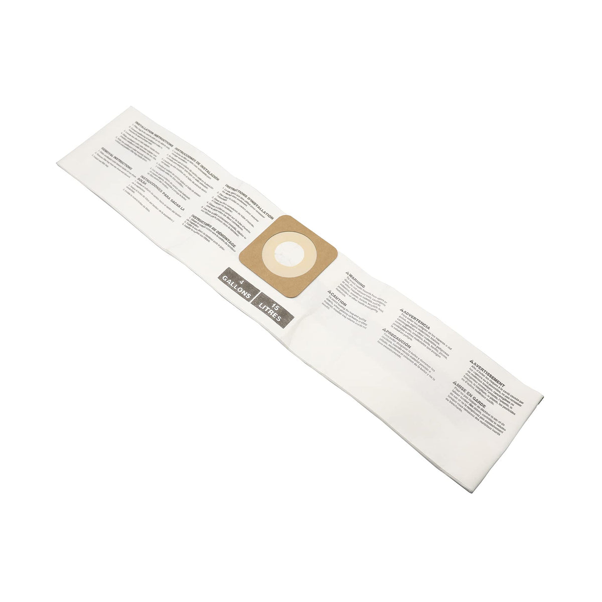 Bluemorpho DeWALT DXV04T 4 gal dust bags compatible replacement for steady vac performance