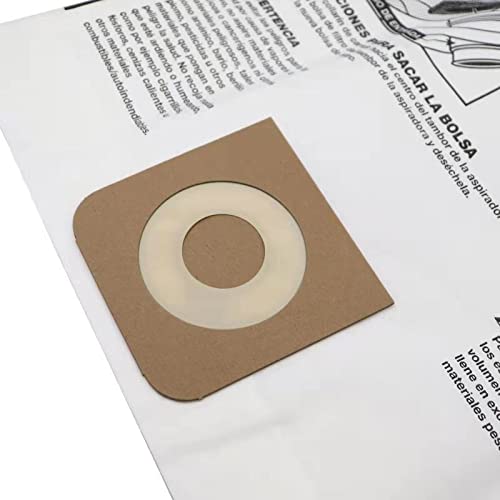 Bluemorpho disposable shop vac bag for hassle-free disposal.
