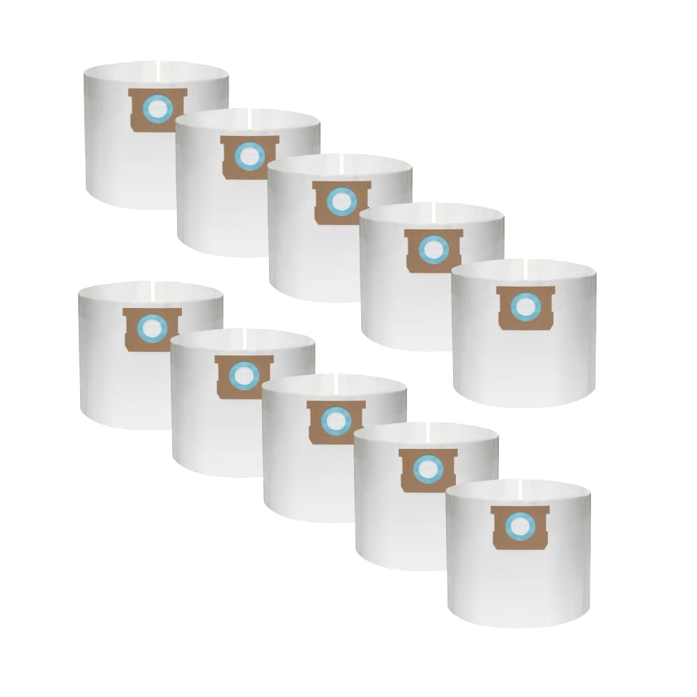 Bluemorpho VDBS 10-pack Vacmaster bags ready for quick cleanup and disposal.