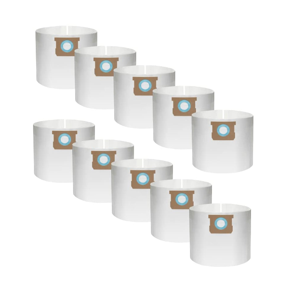 Bluemorpho VDBS 10-pack Vacmaster bags ready for quick cleanup and disposal.