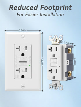 BLUESKY REBECCA patent-protected GFCI design ensuring reliability.