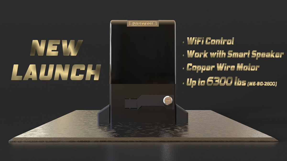 Blütezeit wifi-smart-control app view enabling smartphone access for gate operation.