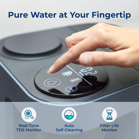 Bluevua RO100ROPOT-Lite pours water quickly with minimal waste