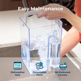 Bluevua RO100ROPOT tank in use, ideal for home RO setups.