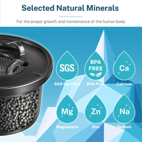 Bluevua filtered water demonstrates cleaner, crisper taste.