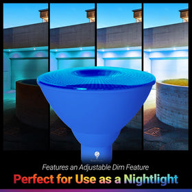 BlueX Bulbs damp rated suitable for bathrooms and other moist spaces.
