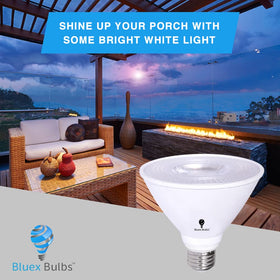Bluex Bulbs with E26 base ease of installation in existing fixtures
